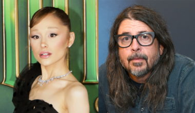 Ariana Grande at the Wicked: For Good premiere and Dave Grohl in a studio