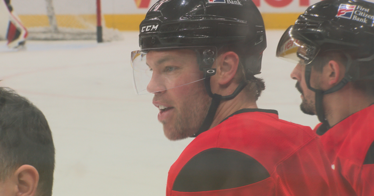 Taylor Hall finds a home on and off the ice with the Carolina Hurricanes :: WRAL.com