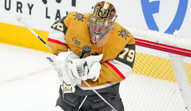 Carter Hart Vegas Golden Knights NHL