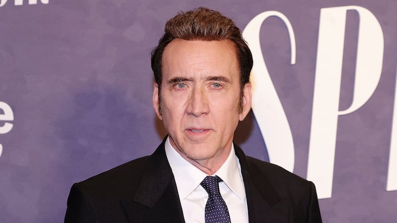 Nicolas Cage attends Prime Video’s “Spider-Noir” world premiere in 2026.