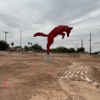 Tucson's newest sculpture tackles flooding on Grant Road | Local News