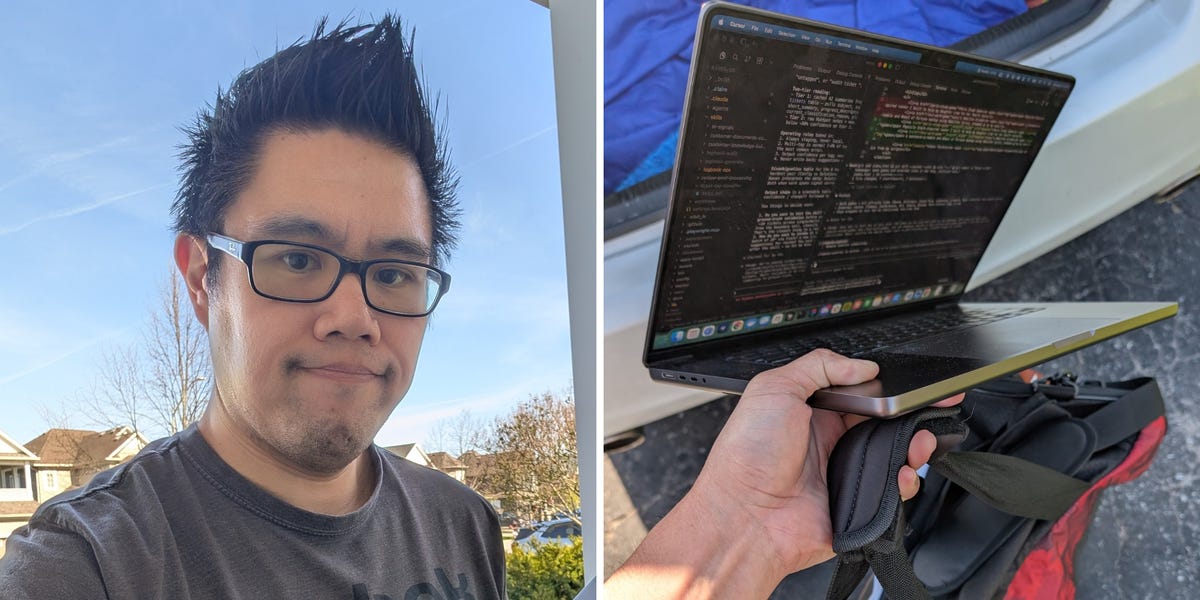 AI Coders Walk Around in Public With Laptops Open to Keep Agents Going