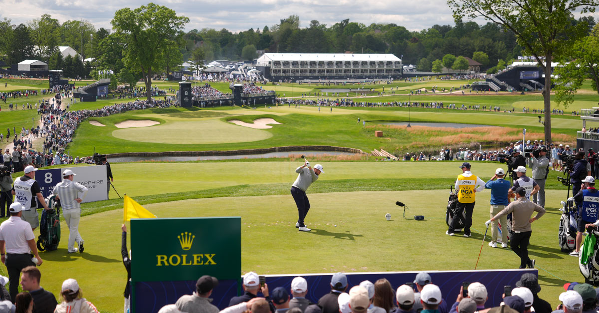 Shane Lowry Hits Beautiful Shank at 2026 PGA Championship