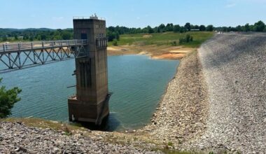 Drought causes water levels of Rough River Lake to drop 16 feet below normal | Local News