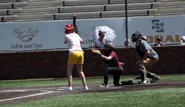 Brandi Carlile plays ball at Vince Genna Stadium in Bend | Local News