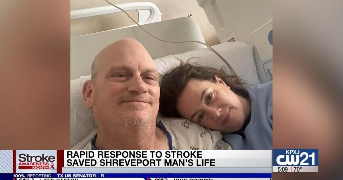 Shreveport man survives near-fatal stroke after rapid medical response | Health