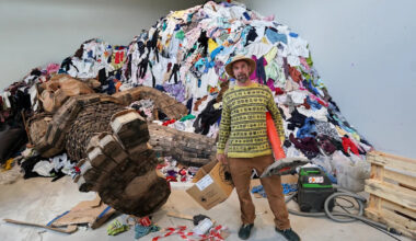 The trolls come indoors as a Danish recycling artist stages his first museum exhibit