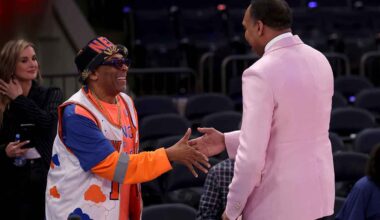 Stephen A. Smith couldn’t hide his excitement with Knicks’ championship declaration after sweep