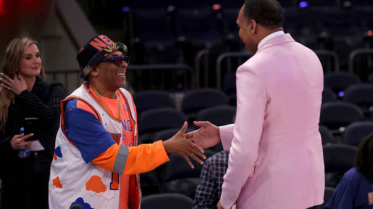 Stephen A. Smith couldn’t hide his excitement with Knicks’ championship declaration after sweep