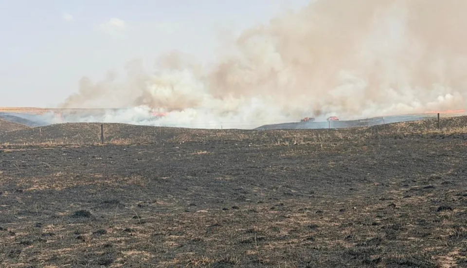 Wildfire in Clark County