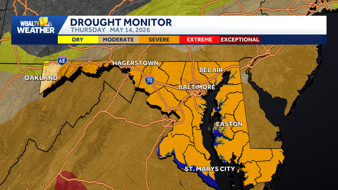 drought conditions in maryland