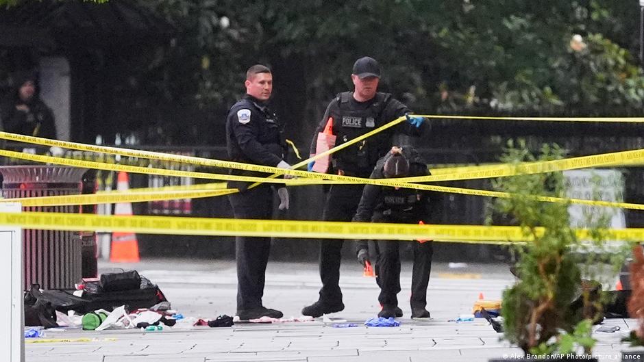 US: Suspect dies after gunfire near White House