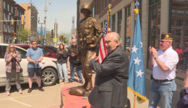 Medal of Honor recipient honored with downtown statue
