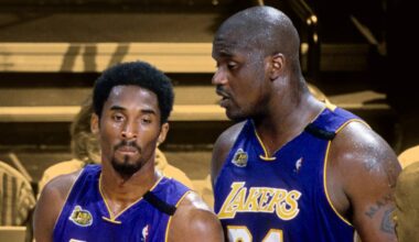 When a young Kobe Bryant addressed getting slapped by Shaquille O'Neal: "People can't expect us not to have fights"