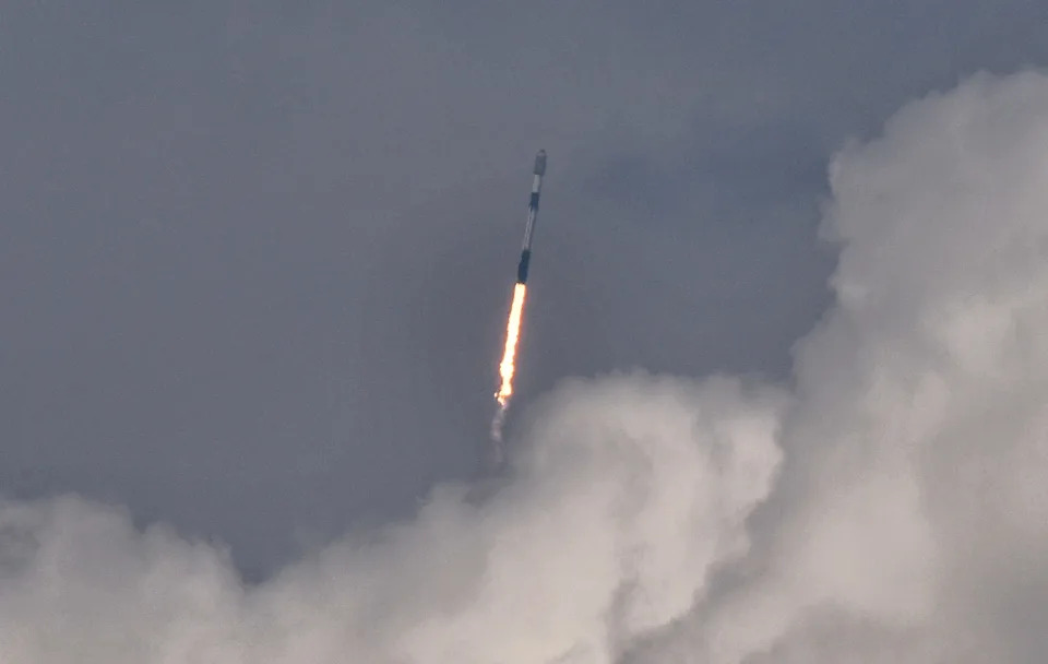 Launch of a SpaceX Falcon 9 rocket carrying 29 Starlink broadband satellites into low-Earth orbit. The rocket launched at 2:06 p.m. Friday, May 1 from Launch Complex 40 at Cape Canaveral Space Force Station.