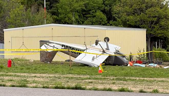 crashed plane in jaffrey