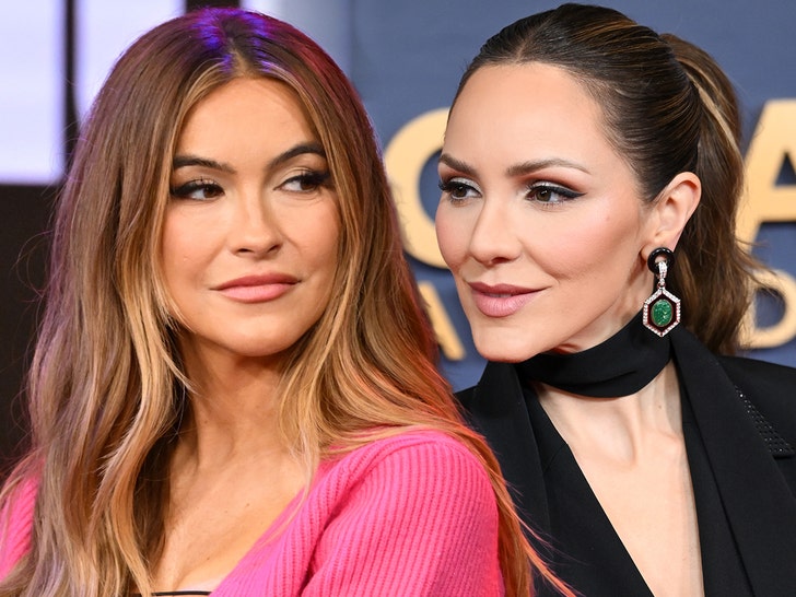 Chrishell Stause and Katharine McPhee Getty 1