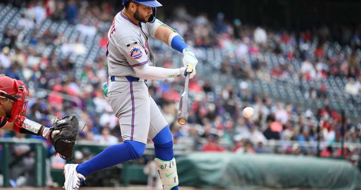 Bo Bichette drives in 2, Mets earn series split with a 2-1 win over the Nationals :: WRAL.com