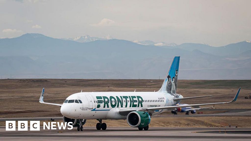 Frontier plane hit and killed pedestrian on the runway in Denver - BBC