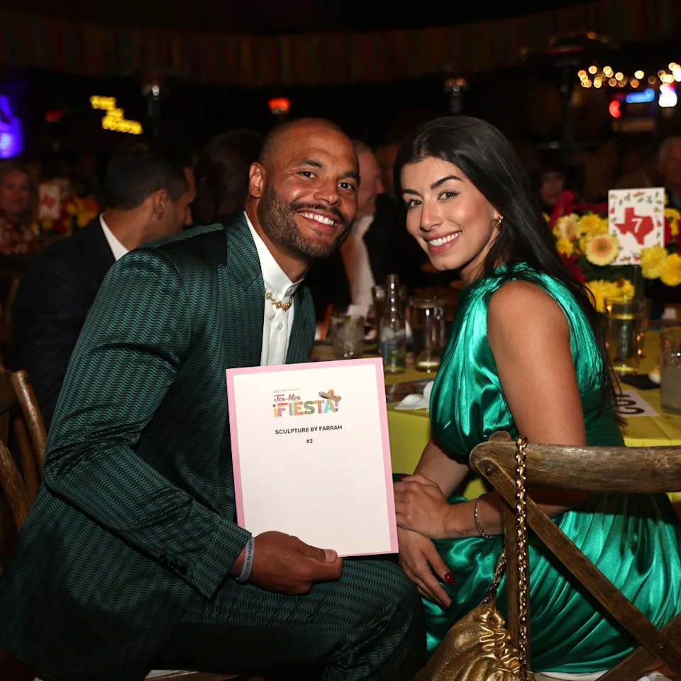 Ramos and Prescott called off their Italy wedding over alleged ongoing infidelity issues on his part, Page Six previously reported. They’re seen here in October 2025. Getty Images for Farrah Fawcett Foundation