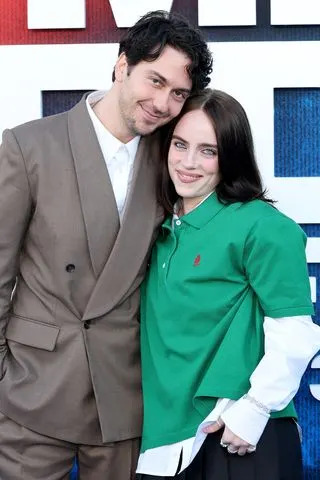 Nat Wolff and Billie Eilish on May 6Credit: Amy Sussman/Getty