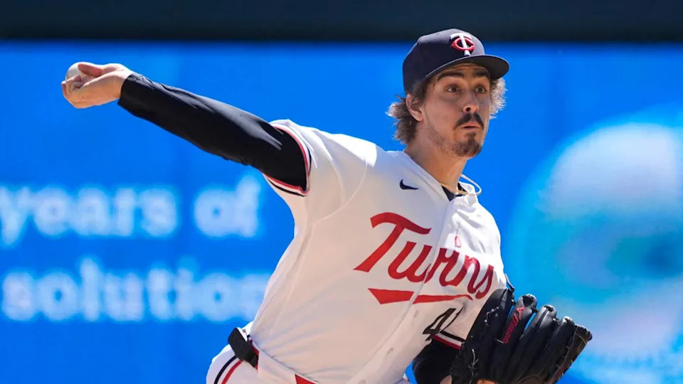 Minnesota Twins starting pitcher Joe Ryan (41).Bruce Kluckhohn-Imagn Images