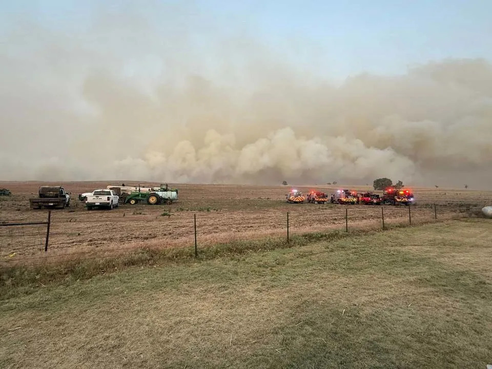 Wildfire in Clark County