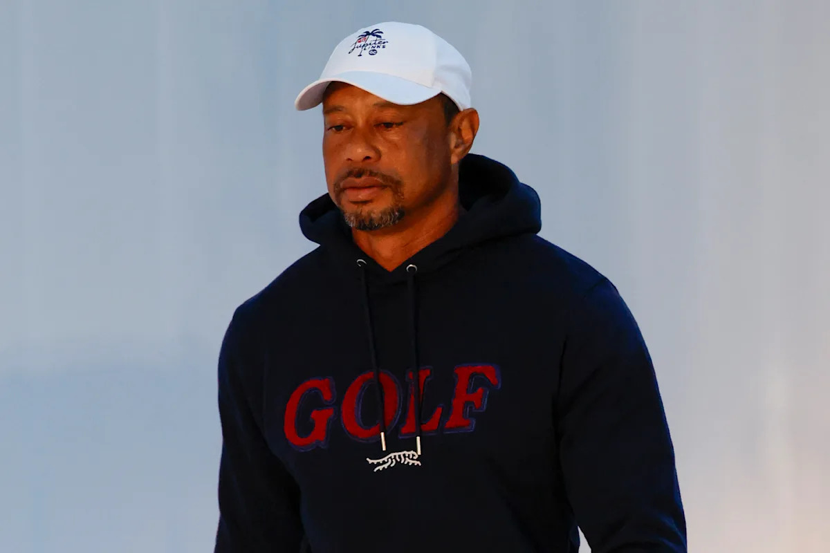 Tiger Woods’ plane returns to Switzerland, where he underwent rehab — as girlfriend Vanessa Trump battles breast cancer