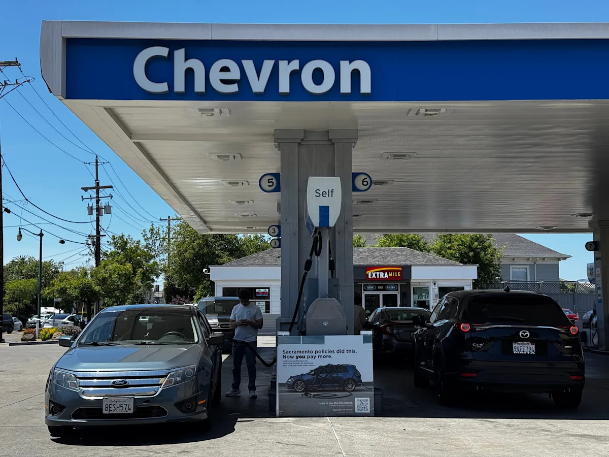 Newsom's office warns Californians to avoid Chevron this holiday weekend, citing high gas prices