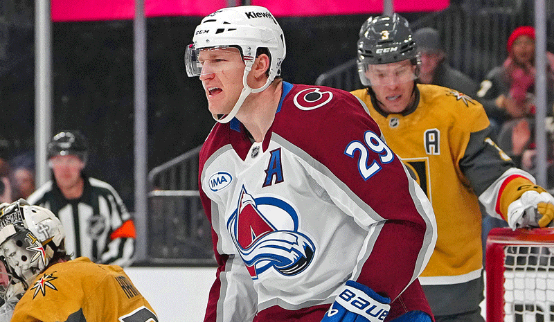 Nathan MacKinnon Colorado Avalanche NHL