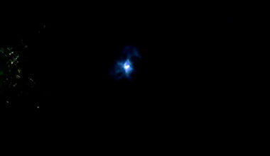 Lightning from Plains storms lights up Earth on space cam. See video