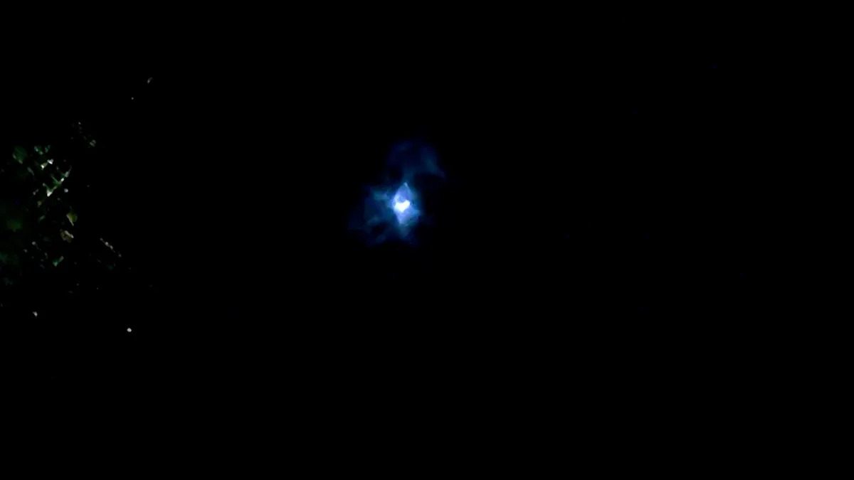 Lightning from Plains storms lights up Earth on space cam. See video