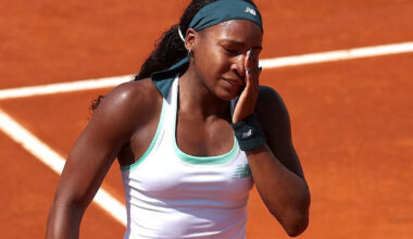 Coco Gauff Smashes Her Head with Her Racket as She Admits to Dealing with 'Personal Things Off-Court'