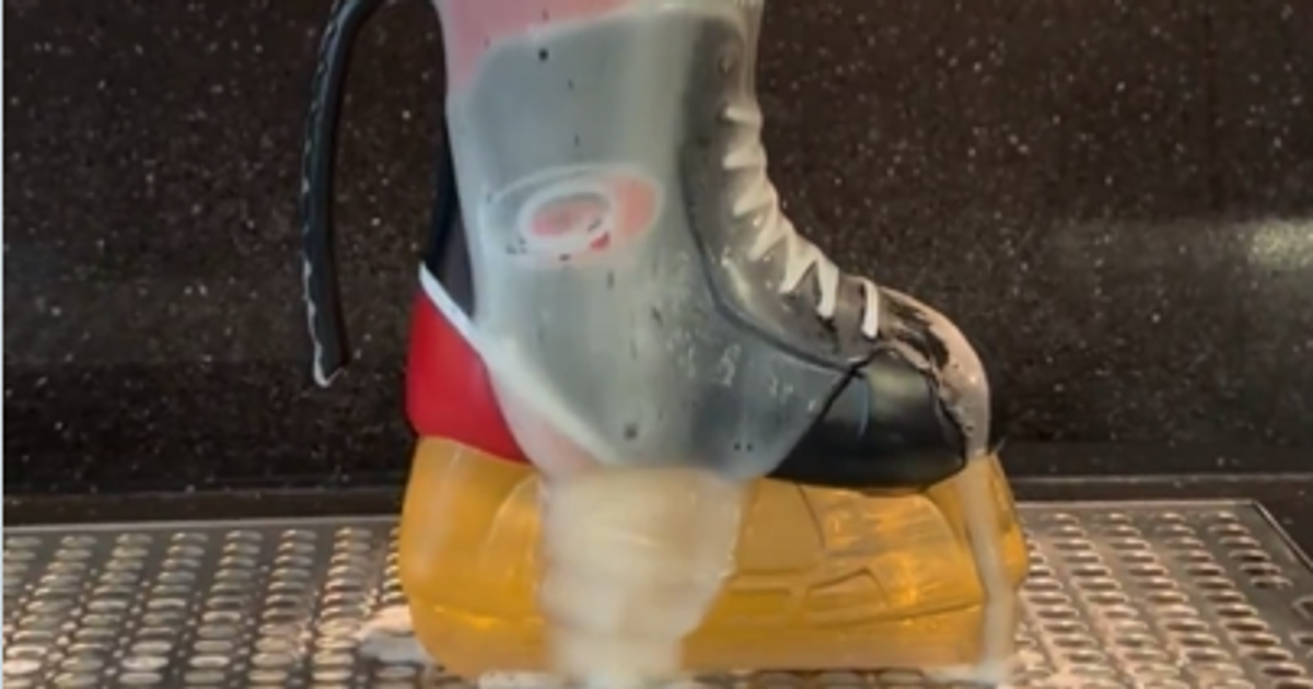 Only thing hotter than Hurricanes in the playoffs? Carolina’s beer skate mug :: WRAL.com