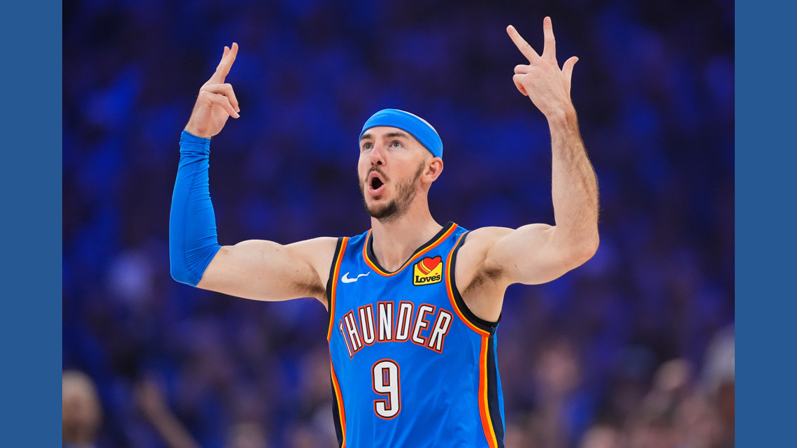 Alex Caruso's 31-point night gives Thunder a chance in Game 1