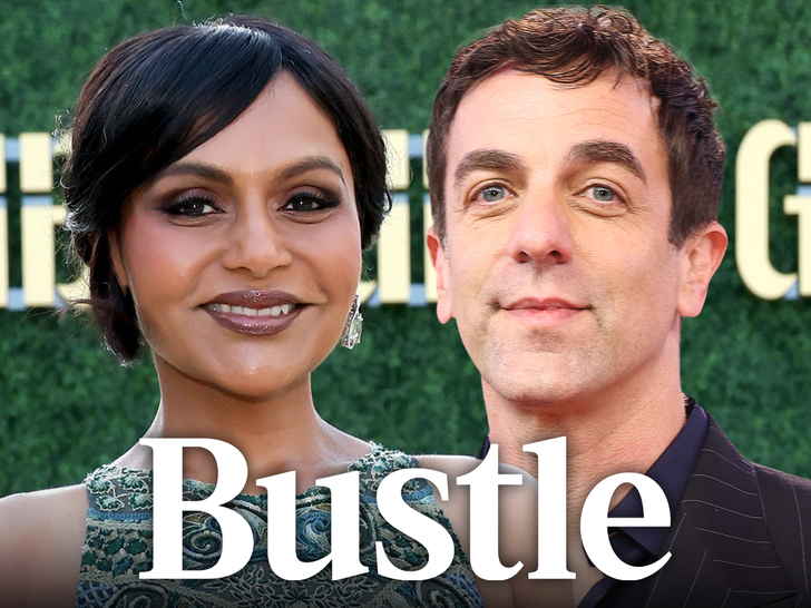 main Mindy Kaling B.J. Novak bustle getty