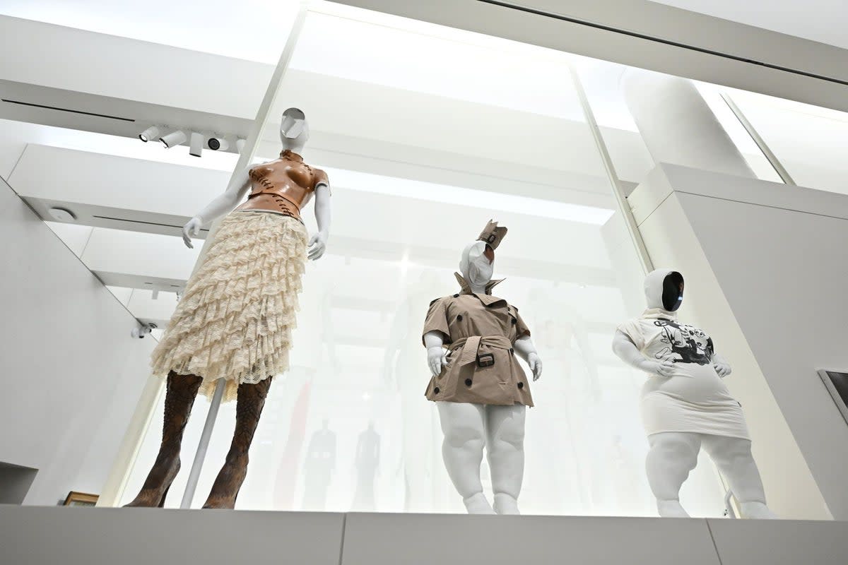 The section on the ‘disabled body’ demonstrates how fashion houses like Burberry adapted clothes for disability activist Sinéad Burke (Getty Images)