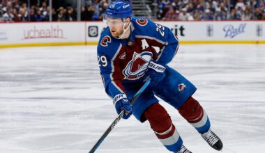 Nathan MacKinnon Colorado Avalanche NHL
