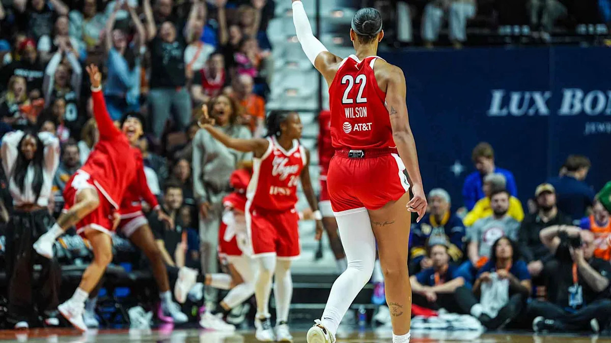 Aces’ A’ja Wilson keeps making WNBA history with 45-point game vs. Sun
