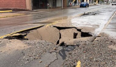 Water main break floods roads in McKeesport, Allegheny County