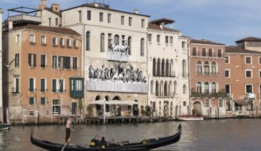 JR weaves monumental tapestry of community care in venice
