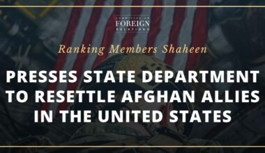 [2026-05-08] Ranking Member Shaheen Presses State Department to...
