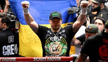 Usyk avoids shock defeat with 11th-round stoppage of Verhoeven | Boxing News