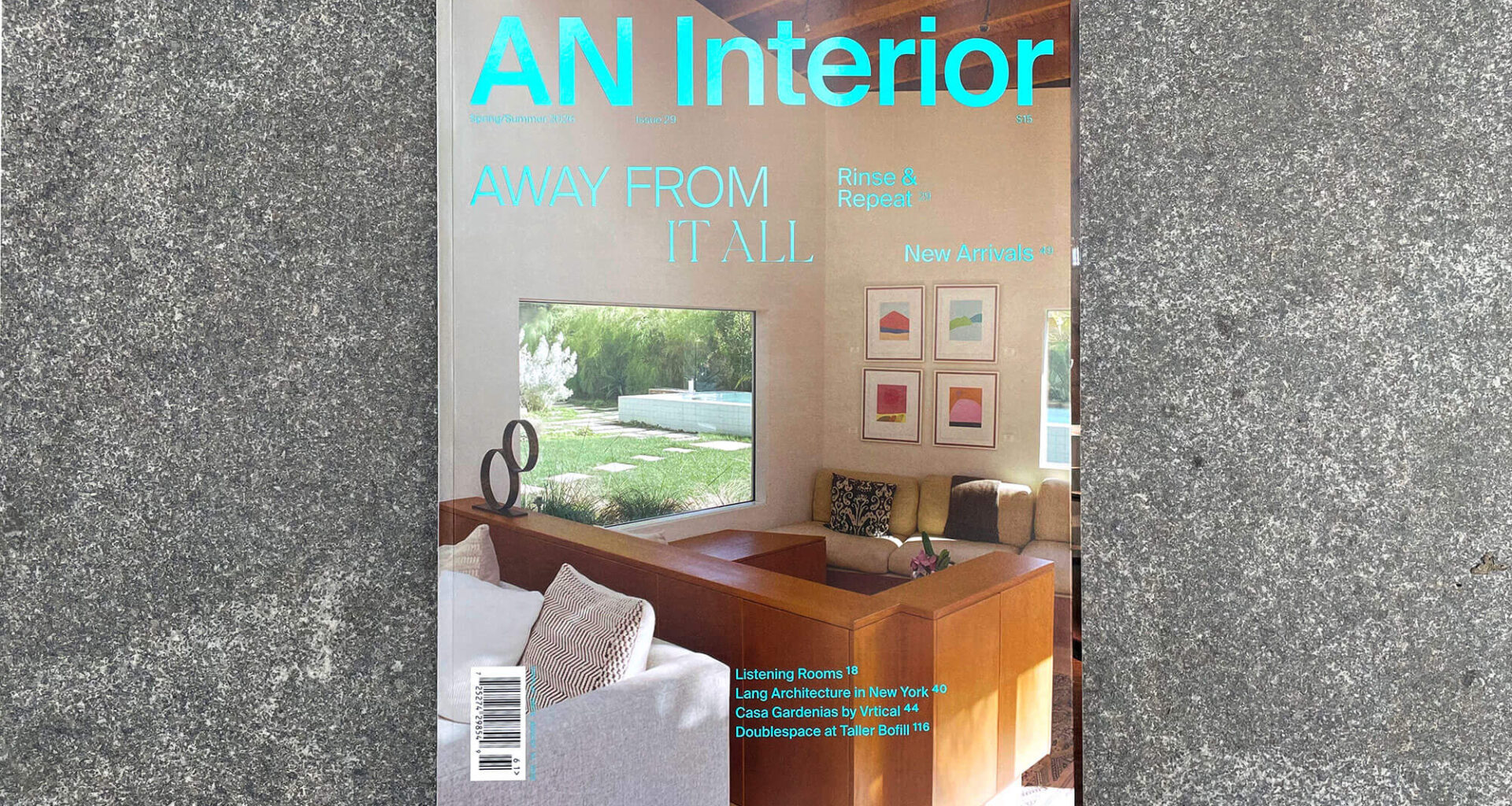 The Spring/Summer 2026 issue of AN Interior is out now