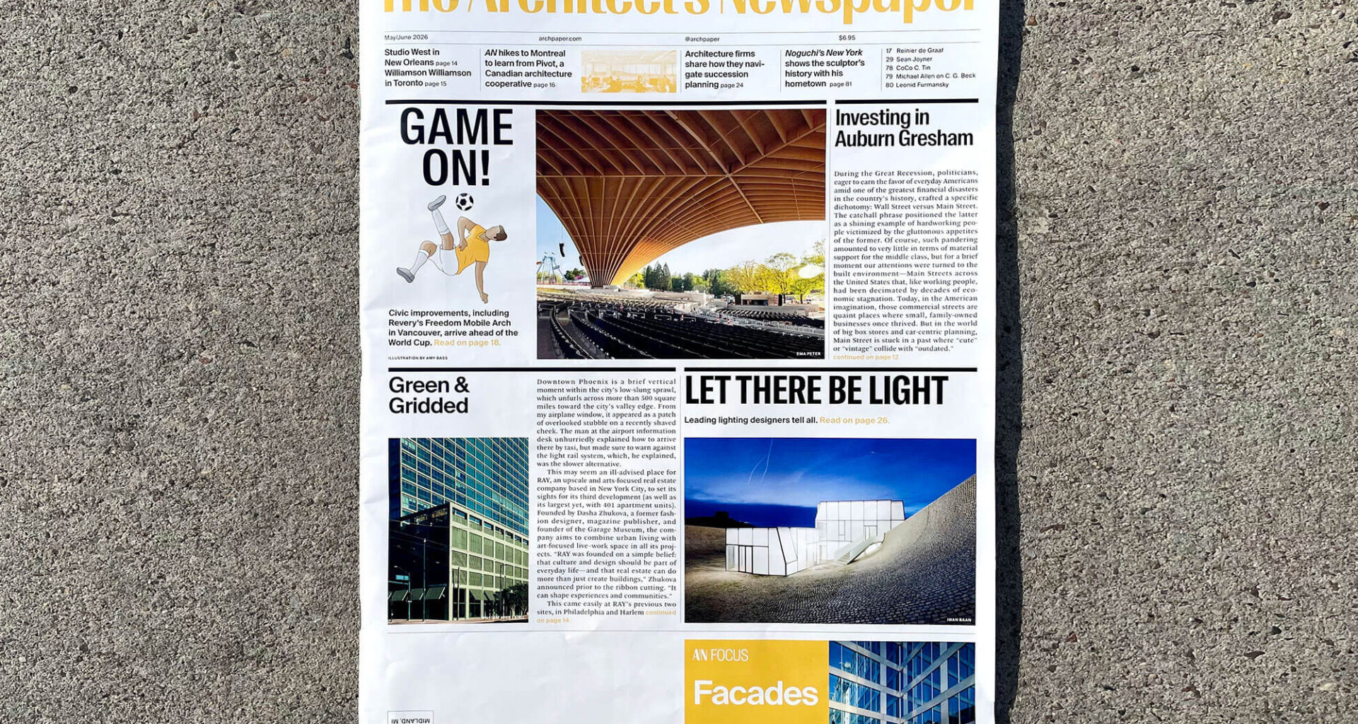 The May/June issue of The Architect’s Newspaper is out now