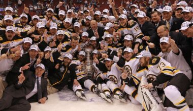 The Bruins needed seven games to defeat the Canucks in the 2011 Stanley Cup Final.