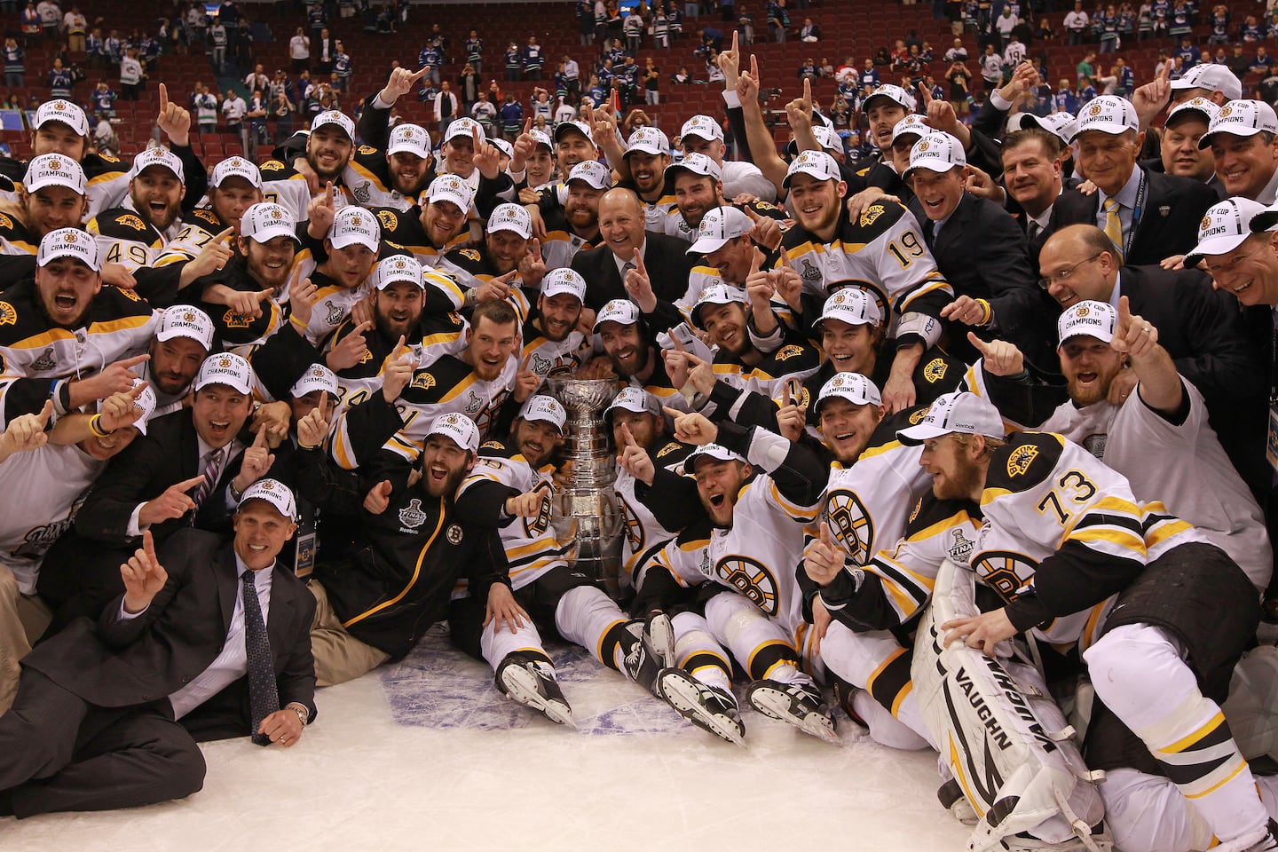 The Bruins needed seven games to defeat the Canucks in the 2011 Stanley Cup Final.
