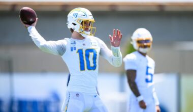 Chargers QB Justin Herbert is back in the building, and 6 other takeaways from OTAs