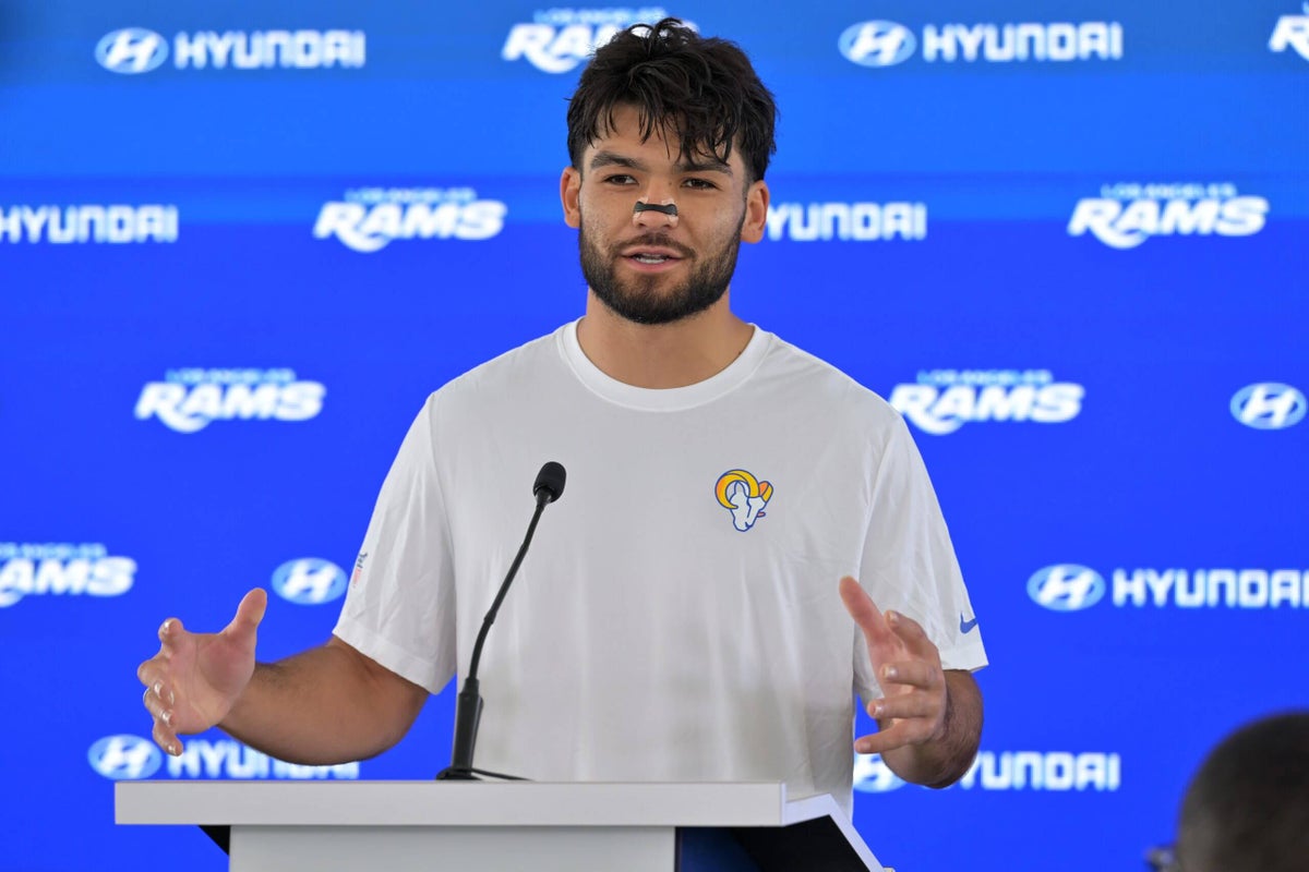 Rams’ Puka Nacua working to build a new image: ‘It’s OK to ask for support’