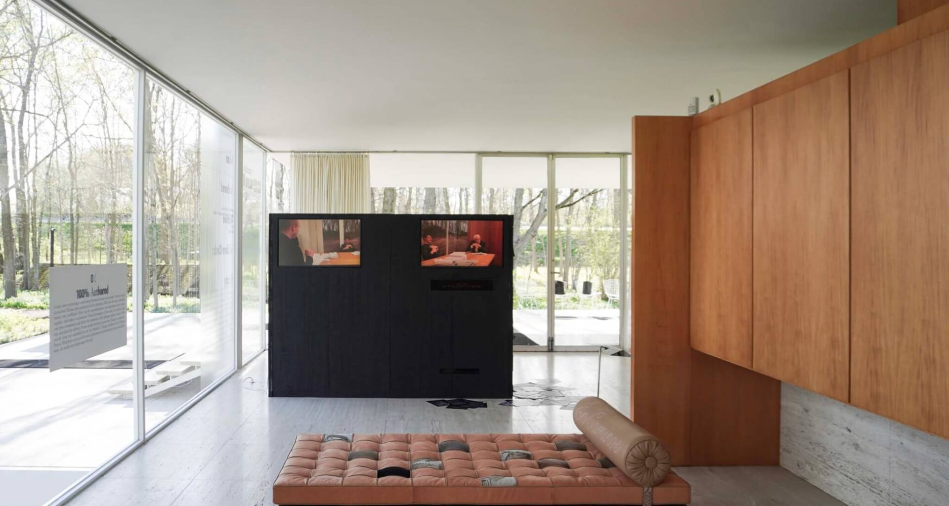 Nile Greenberg fills Edith Farnsworth House with the noise it tried to keep out